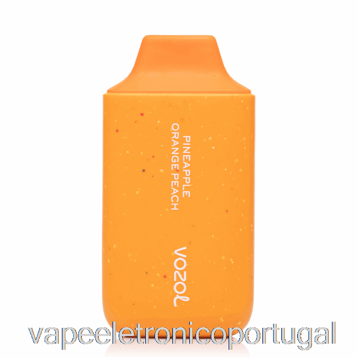 Vape Eletrônico Vozol Star 6000 Descartável Abacaxi Laranja Pêssego